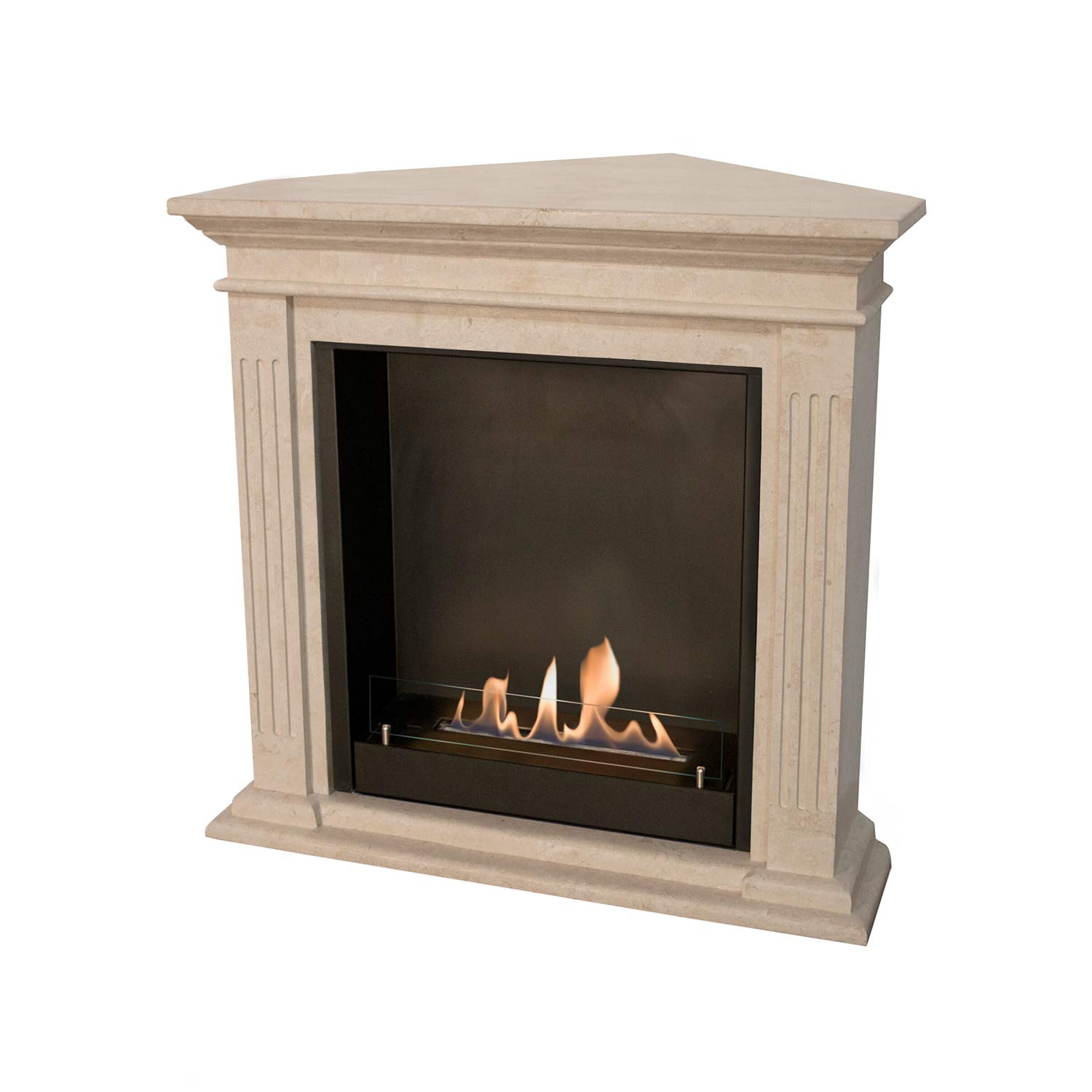 Cheminée bioéthanol d’angle Cadiz Corner