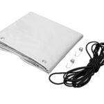 Bâche pour remorque SOLID 250/2 (1400 mm d'hauteur, GRISE)